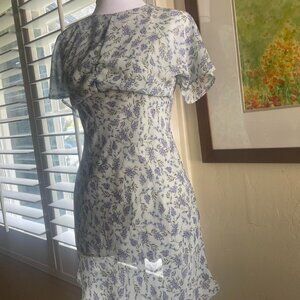 Lilac floral dress